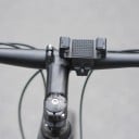 Mini Phone Holder for Bicycle Rotatable 360° For Handlebars 31.8 mm For Phones Width 50–90 mm and Thickness Up to 13 mm Black For MTB Bikes 5