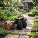 Knee Pads 1 Pair with 20 mm Foam Filling Soft Non-Slip Lining Velcro Black For Cleaning Gardening and Sports 5