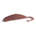 Gummibait twister 6,5 cm 10 stk Ribbet krop og snoet hale Vægt 2,5 g Til aborre og rovfisk 5