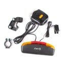 Bicycle Rear Light Set with Indicators and Brake Light Handlebar Controller with LED Light and Horn 8 Melodies Plastic ABS Black 2
