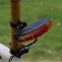 Bicycle Rear Light Set with Indicators and Brake Light Handlebar Controller with LED Light and Horn 8 Melodies Plastic ABS Black 3
