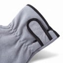 Luvas de soldador e de trabalho em pele 1 par Não inflamáveis e resistentes ao calor Resistentes a cortes Faixa no pulso Cinzentas com acabamento 5