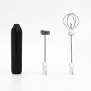 Elektrische melkopschuimer 2-in-1 Handmixer met veer- en ballonklopper 3 snelheden Opladen via USB-C Voor koffie en eieren 3