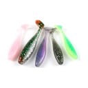 Gummibait ripper 3,5 cm 50 stk Mikro bait med T hale Vægt 0,5 g Til aborre og andre rovfisk 2