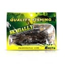 Gummibait ripper 3,5 cm 50 stk Mikro bait med T hale Vægt 0,5 g Til aborre og andre rovfisk 4