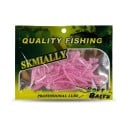 Gummibait ripper 3,5 cm 50 stk Mikro bait med T hale Vægt 0,5 g Til aborre og andre rovfisk 5