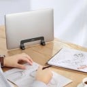 Vertikální stojan na notebook UGREEN Nastavitelná šířka 12 až 26 mm Hliníková slitina 15 x 7,8 cm Pro tablet i knihy 6