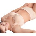 Culottes de grossesse avec nœud et taille haute ajustable sur le ventre avec ceinture élastique pour femmes enceintes 8