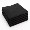 Manta de soldadura e base não inflamável Resistência ao fogo 1000 °C Dimensão 1 x 1 m Espessura 2 mm Feltro de carbono pré-oxidado Preto 1