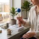 Kendama Trælegetøj Japansk Spil med Kugle på Snor 13,5 x 5,5 cm Træning af Koordination og Smidighed Til Børn og Voksne 7