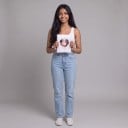 Mini pořadač na fotokarty 10,5 x 7,7 x 3 cm 16 stran PVC Levandulový obal s okénkem ve tvaru srdce a krajkou Album na fotokartičky 3