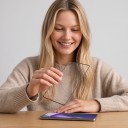 Tvrdené sklo pre Samsung Galaxy S25+ 4 ks Tvrdosť 9H Ochrana proti odtlačkom prstov a poškriabaniu 0,22 mm Priehľadné Sklo na displej 7