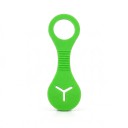 Supporto in silicone per sacchetti di escrementi per cani da attaccare al guinzaglio 13 x 4,3 cm Fessura per sacchetto Hands-free Silicone 6