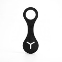 Supporti in silicone per sacchetti di escrementi per cani 4 pz per guinzaglio 13 x 4,3 cm Fessura per sacchetto Hands-free Silicone morbido Vari 3