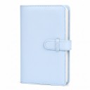 Album voor postzegels en tickets 108 pockets 11,5 x 19 x 2,5 cm Kunstleer Sluitband Voor toegangsbewijzen, vervoersbewijzen en kaartjes 1