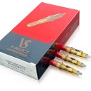 Tattoo nåle cartridge 20 stk Curved Magnum 15 spidser 0,3 mm VC-1015M1C-1 Engangs steriliserede Amber Til skygge og farvelægning 5