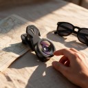 Obiettivo super grandangolare per smartphone 170° con clip universale Lenti in vetro ottico Corpo in alluminio Nero Per paesaggi e architettura 6