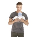 Pánské triko pro tatínky s klokaní kapsou na nošení miminka nosicí tričko s přední kapsou přes hruď a bříško 4