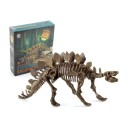Excavare 3D schelet Stegosaurus de asamblat Bloc de gips cu unelte și ochelari de protecție Ambalaj 23 x 19 x 6 cm Jucărie educativă 1