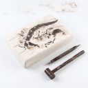 Excavare 3D schelet de Mamut de asamblat Bloc de gips cu unelte și ochelari de protecție Ambalaj 23 x 19 x 6 cm Jucărie educativă 4