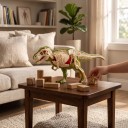 Modello anatomico di T-rex da assemblare Scheletro Organi e corpo Lunghezza 21,5 cm Altezza 8,5 cm Costruzione in plastica con scena Giocattolo 2