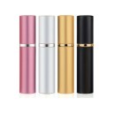Juego de 4 atomizadores de viaje para perfume de 5 ml Recargables con frascos de vidrio Embudos y herramientas para rellenar Para viajar 1