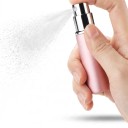 Juego de 4 atomizadores de viaje para perfume de 5 ml Recargables con frascos de vidrio Embudos y herramientas para rellenar Para viajar 5