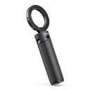Mini selfie stick magnetico e treppiede da tavolo Ulanzi MT71 2in1 per MagSafe 17 fino a 33,5 cm Inclinazione 180° Moschettone Nero per telefoni 1