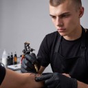 Tattoo nåle cartridge 20 stk Curved Magnum 19 spidser 0,35 mm VC-1219M1C-1 Engangs steriliserede Amber Til skygge og farvelægning 6