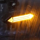 Achterlicht voor fiets met richtingaanwijzers en draadloze afstandsbediening CYCLE ZONE Oranje pijlen Rode licht USB-opladen 10,9 x 3,5 cm Zwart 5