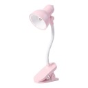 Mini lampada LED con clip e braccio flessibile Altezza 15 cm Batteria a bottone AG3 Plastica Per leggere libri, cucire e studiare 3