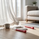 Švihadlo NEVERTOOLATE s TPU lanem 5 mm Délka 3,2 m Tvrdost 85A Odolné vůči chladu Pro vyšší postavy Na kardio 5