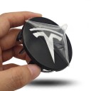Wheel Centre Caps for Tesla Model 3 Y S X 4 pcs 56 mm Waterproof Snap-On Easy Installation for Car Wheel Rims 2