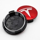 Wheel Centre Caps for Tesla Model 3 Y S X 4 pcs 56 mm Waterproof Snap-On Easy Installation for Car Wheel Rims 5