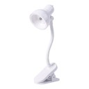 Mini lampada LED con clip e braccio flessibile Altezza 15 cm Batteria a bottone AG3 Plastica Per leggere libri, cucire e studiare 10
