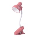 Mini lampada LED con clip e braccio flessibile Altezza 15 cm Batteria a bottone AG3 Plastica Per leggere libri, cucire e studiare 12