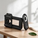 Mikroscopio per smartphone 200x APEXEL con luce LED e UV Supporto per telefono 71–105 mm filtro CPL Batteria USB-C Nero Per studio e collezionisti 7