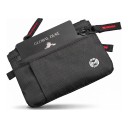 Portafoglio in nylon con zip e protezione RFID 13 x 9 cm Custodia sottile per carte, banconote e monete Nera Unisex Portafoglio EDC da viaggio 3