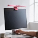 LED Monitorleuchte 44 cm Touch-Steuerung Lichttemperatur 2700–6500 K Ra95 Aluminium ABS PC USB 5 V Rosa 4