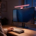 LED Monitorleuchte 44 cm Touch-Steuerung Lichttemperatur 2700–6500 K Ra95 Aluminium ABS PC USB 5 V Rosa 6