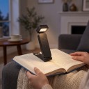 LED-Lampe für Bücher mit Display und Timer 10,7 x 2,8 cm USB-Aufladung 500 mAh 3 Lichttemperaturen Zum Lesen 2