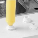 Juego de 3 tapas invertidas para botellas en tamaños S, M y L Tapas para vaciar los restos de champú y crema Para el baño 6