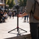 Magnetický statív a selfie tyč Ulanzi MT-84 1,53 m pre MagSafe Otočenie 360° Bluetooth ovládač 10 m Hliník Čierna pre vlogy a streamy 3