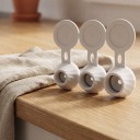 Juego de 6 tapas invertidas para botellas 2x S M y L Tapas para vaciar los restos de champú y crema Para el baño y la cocina 4