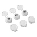 Juego de 6 tapas invertidas para botellas 2x S M y L Tapas para vaciar los restos de champú y crema Para el baño y la cocina 9