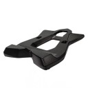 Achterdrager voor Yamaha Tracer 9 GT 2021–2026 Verlengde drager met bovenmontageplaat Draagvermogen 10 kg 32 x 28 cm Aluminium Zwart 1