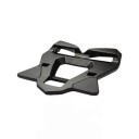 Achterdrager voor Yamaha Tracer 9 GT 2021–2026 Verlengde drager met bovenmontageplaat Draagvermogen 10 kg 32 x 28 cm Aluminium Zwart 2