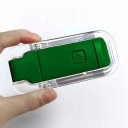 LED Buchlampe mit Clip USB aufladbar 9,7 x 3 cm Weißes und warmes Licht Dimmbar Für nächtliches Lesen und Reisen 9
