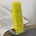 LED Buchlampe mit Clip USB aufladbar 9,7 x 3 cm Weißes und warmes Licht Dimmbar Für nächtliches Lesen und Reisen 11