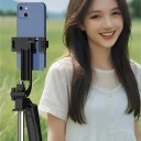 Selfie stick con treppiede 1,8 m Treppiede a quattro piedi Telecomando Bluetooth rimovibile Supporto rotante 360° Filettatura 1/4 Acciaio inossidabile 4